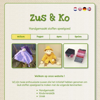 Zus & Ko website